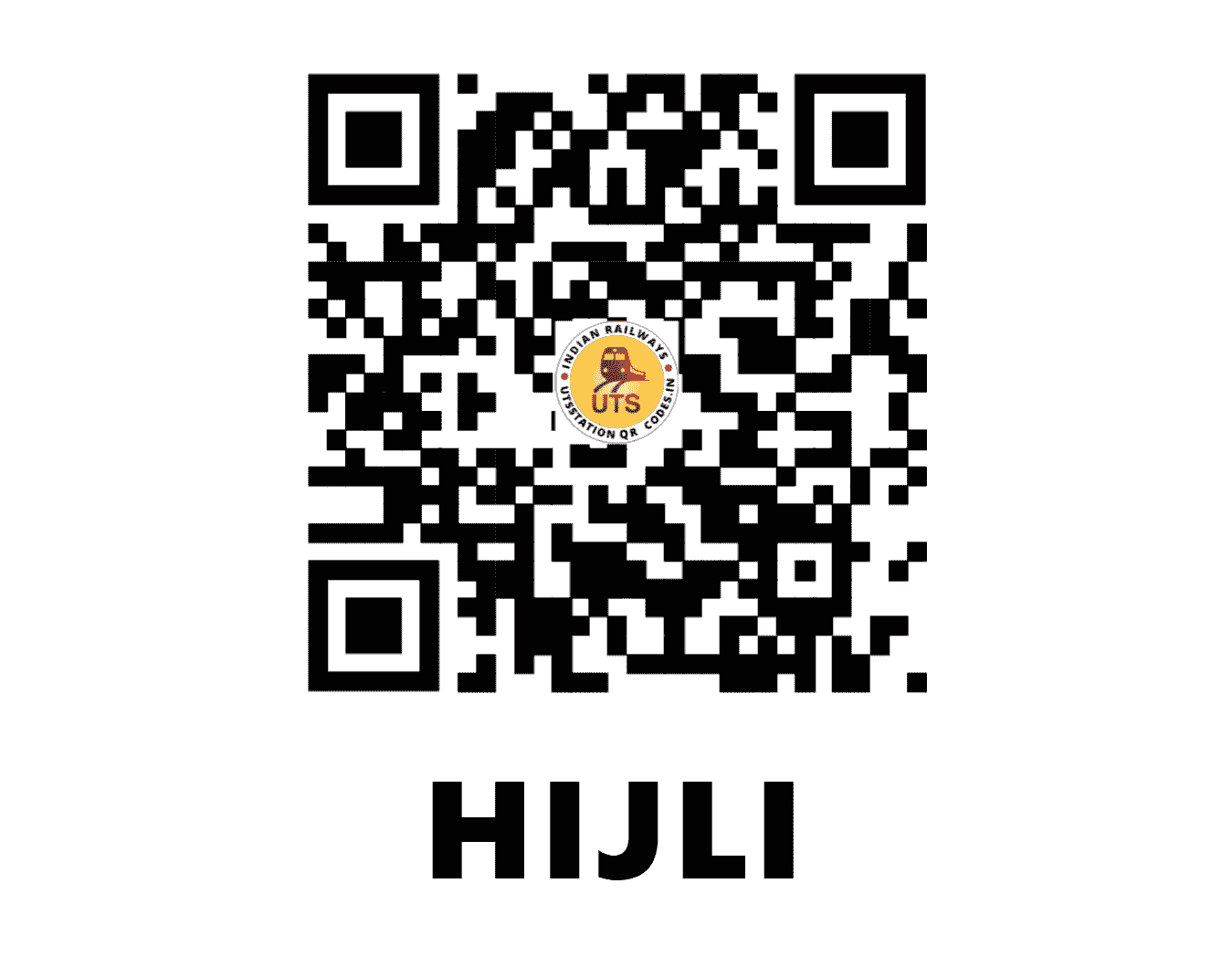 UTS QR Code for HIJLI - HIJ (SE - WEST BENGAL)
